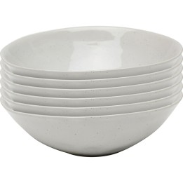 White bowls with blue heart - Cuori - Kare Design