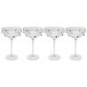 Multicolored 3D beaded cocktail glasses - Party Dots - Kare Design