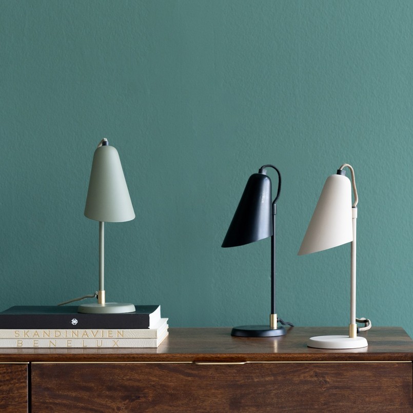 Wise green retro steel lamp - Mira - Kare Design