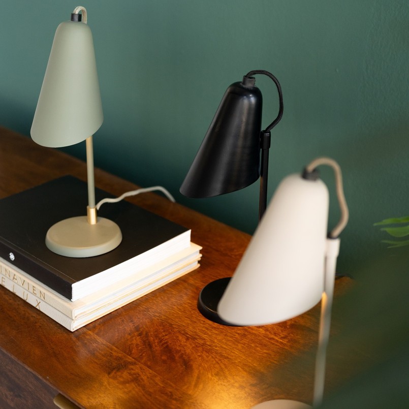 Wise green retro steel lamp - Mira - Kare Design