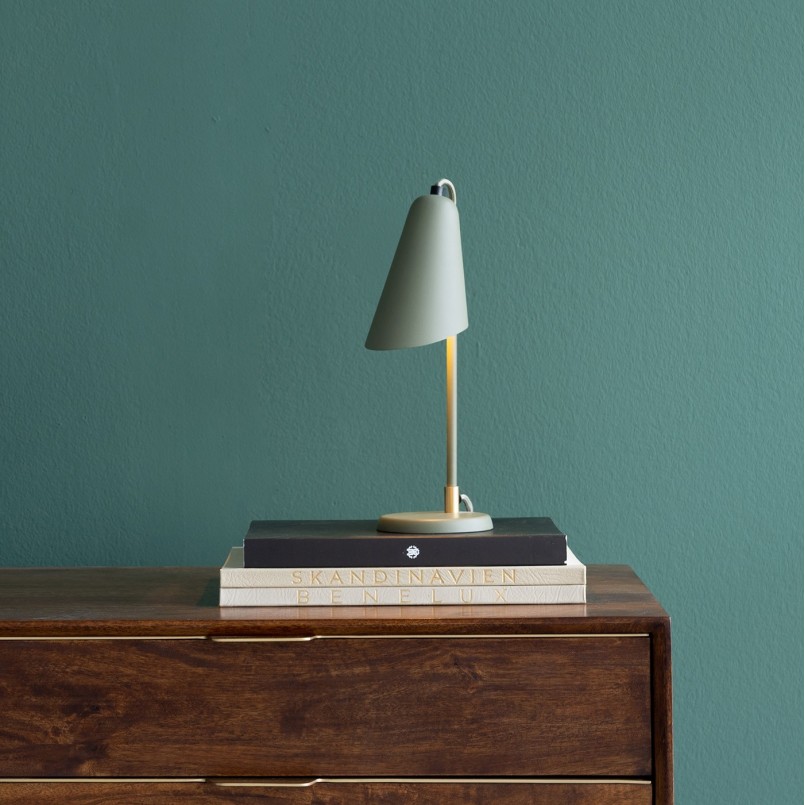 Wise green retro steel lamp - Mira - Kare Design