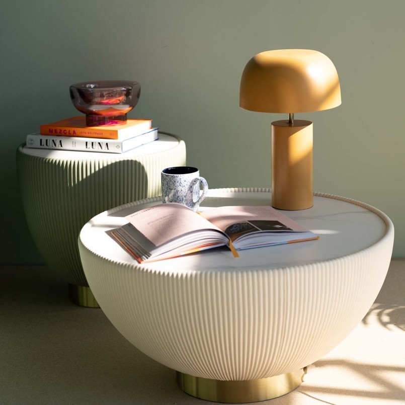 Lampe rétro orange en acier - Loungy - Kare Design