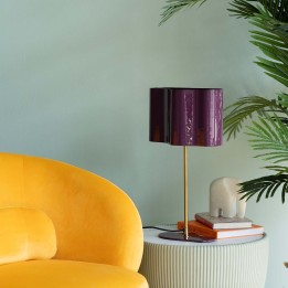 Paarse en gouden stalen wolkenlamp - Cloudy - Kare Design