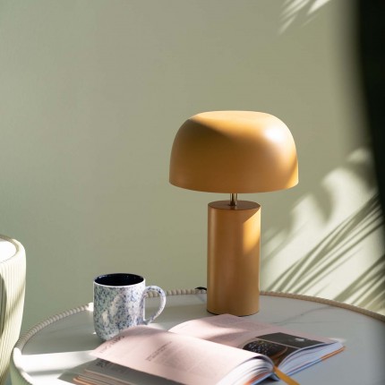 Tafellamp Loungy oranje Kare Design