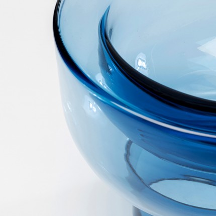 Serveerschaal Grazioso blauw 22cm Kare Design