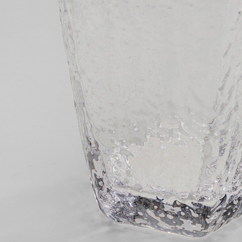 Verres à eau en verre transparent - Cascata - Kare Design