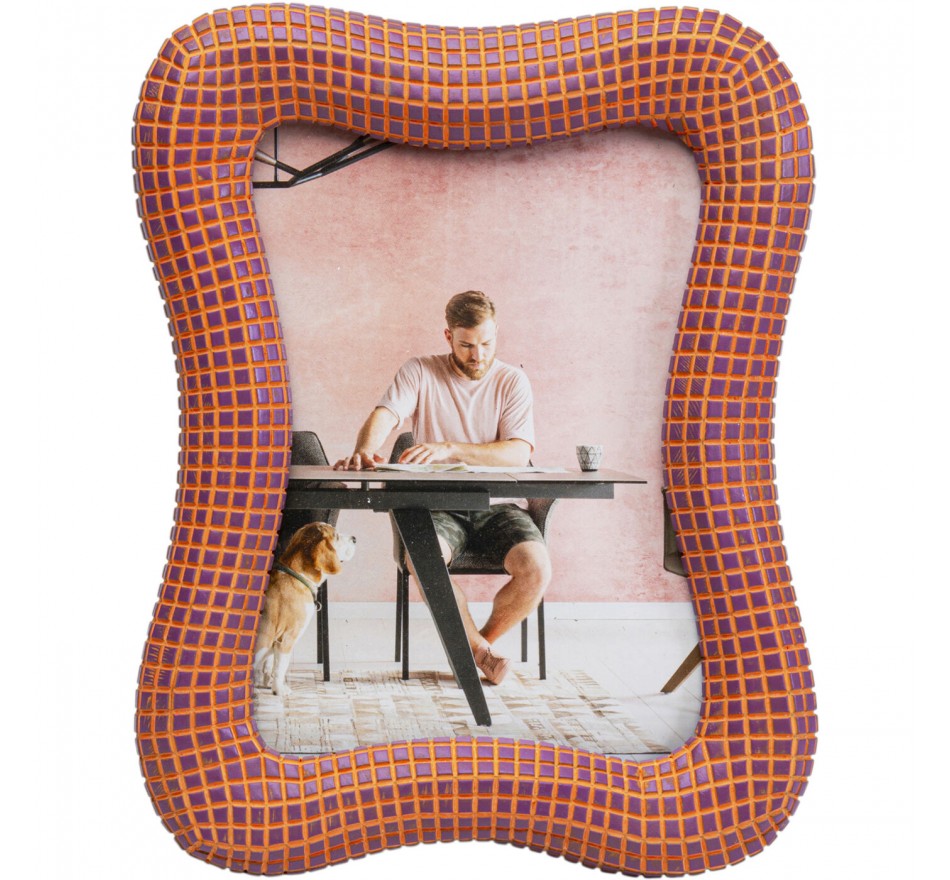 Fotolistj Wavy 18x23cm oranje Kare Design