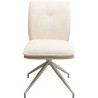 Chaise pivotante Hilla blanc