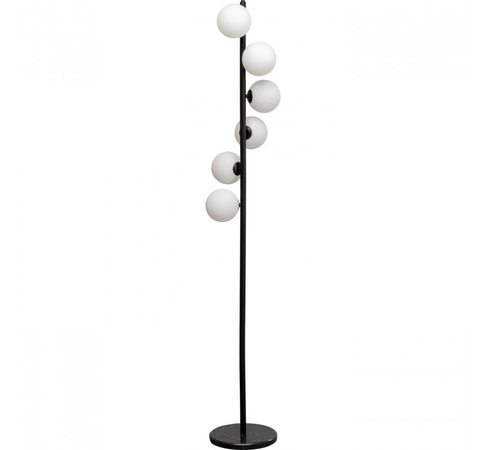 Lampadaire Scala Balls 160cm noir et blanc Kare Design