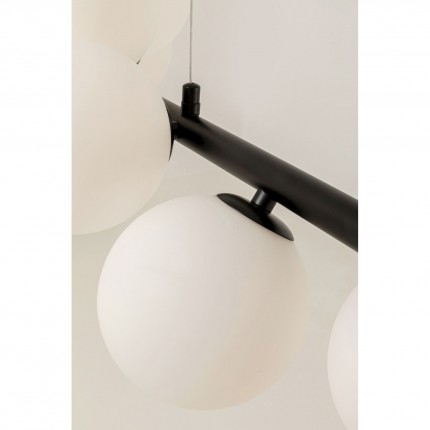 Hanglamp Scala Balls 150cm zwart en wit Kare Design