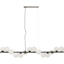 Suspension Scala Balls Milky noir 150cm