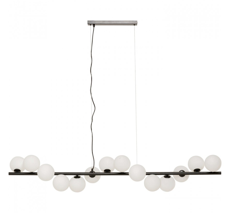 Hanglamp Scala Balls 150cm zwart en wit Kare Design