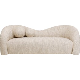 Canapé 2-places Livia mélange creme 201cm