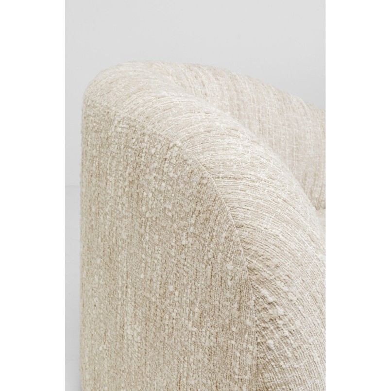Canapé 2-places Livia mélange creme 201cm