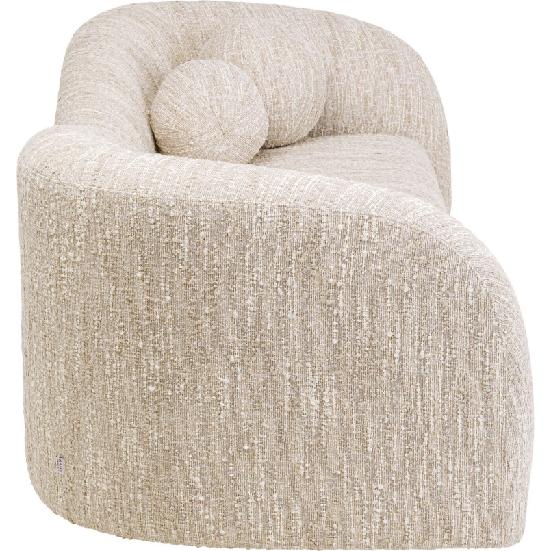 Canapé 2-places Livia mélange creme 201cm