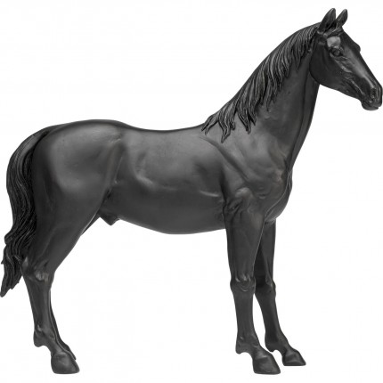 Deco horse 45cm black Kare Design