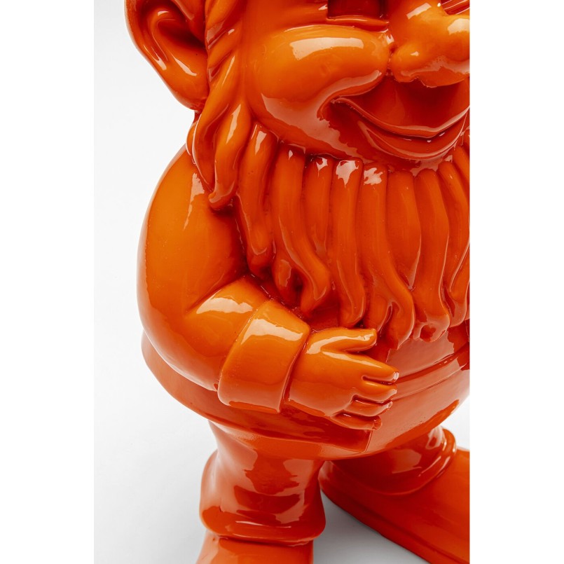 Figurine décorative Gnome Standing Rainbow orange