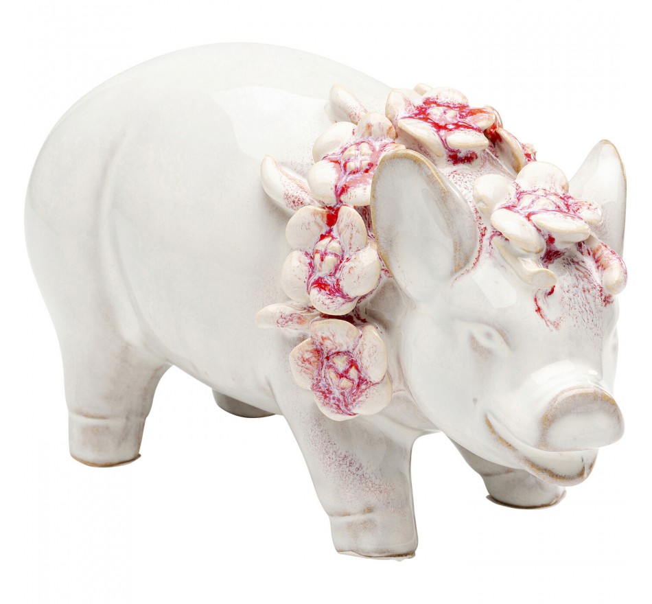 Deco Hawaii pig 21cm Kare Design