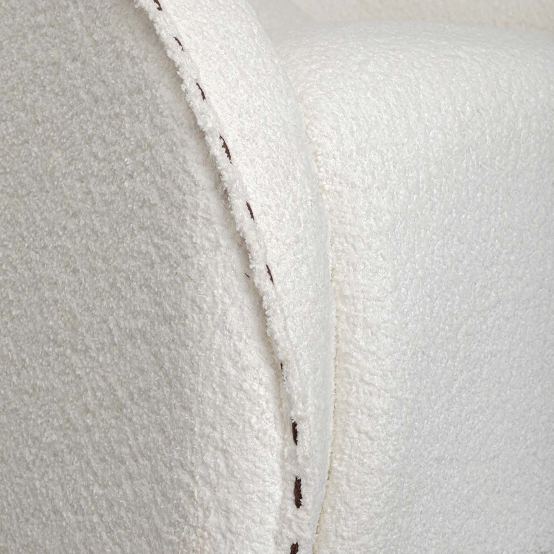 Cream polyester rocking chair - Swing Ritmo - Kare Design