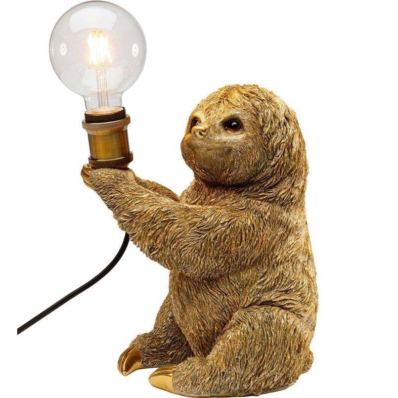 Gouden luiaard lamp - Kare Design