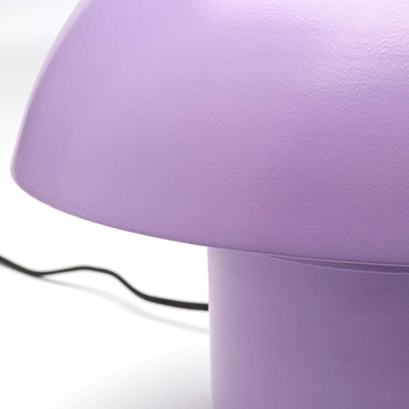 Retro steel mushroom lamp in violet - Mushroom - Kare Design