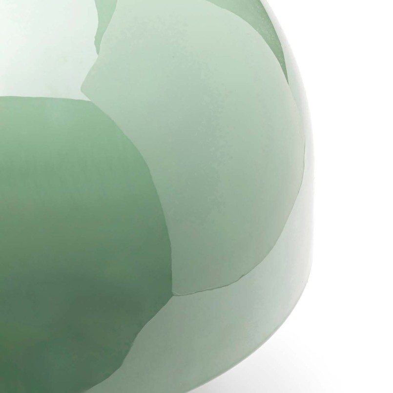 Lampe champignon rétro en acier vert sage - Mushroom - Kare Design