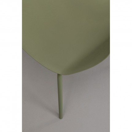 Outdoor Chair with armrests Madeira green Kare Design