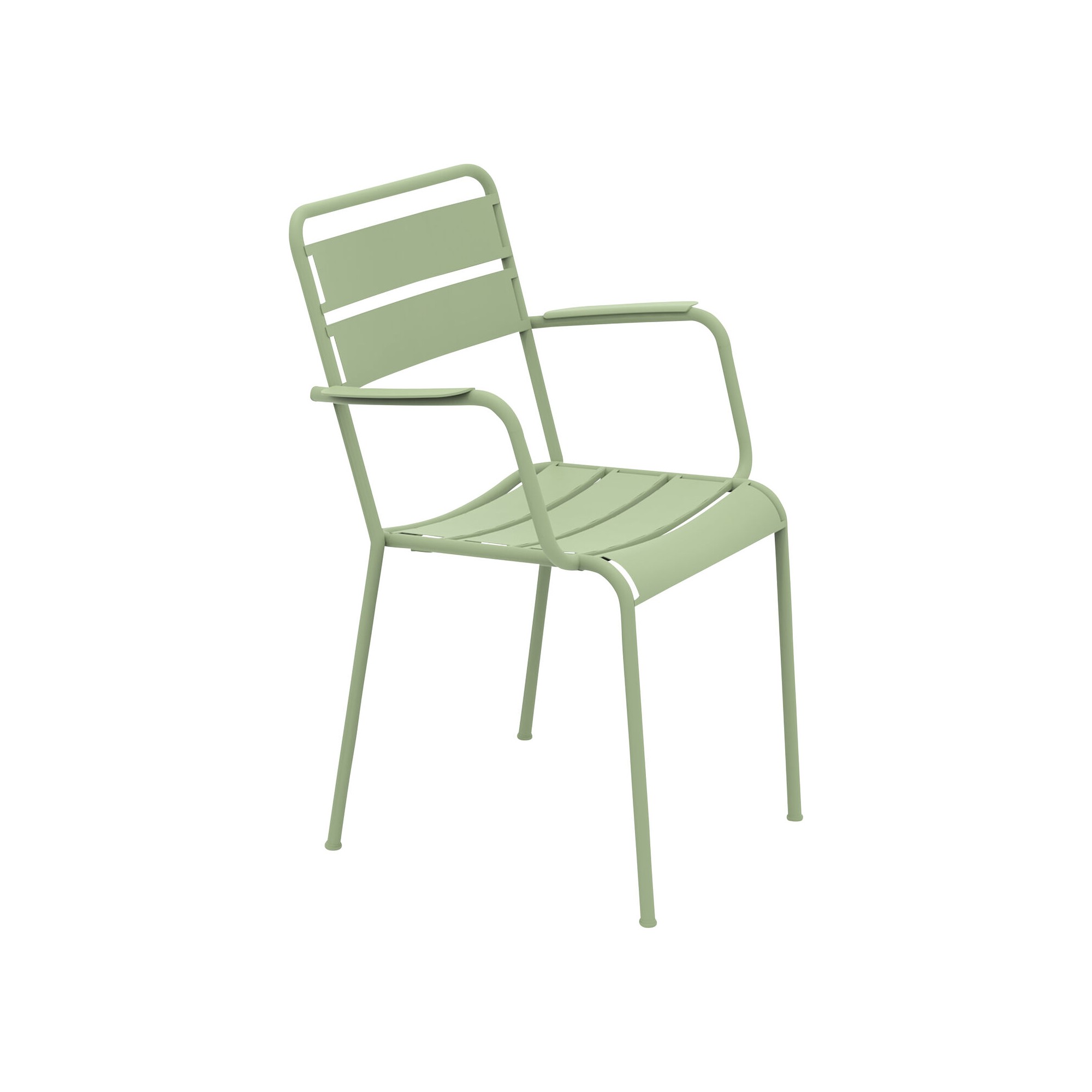 Chaise a.acc. Twist vert menthe