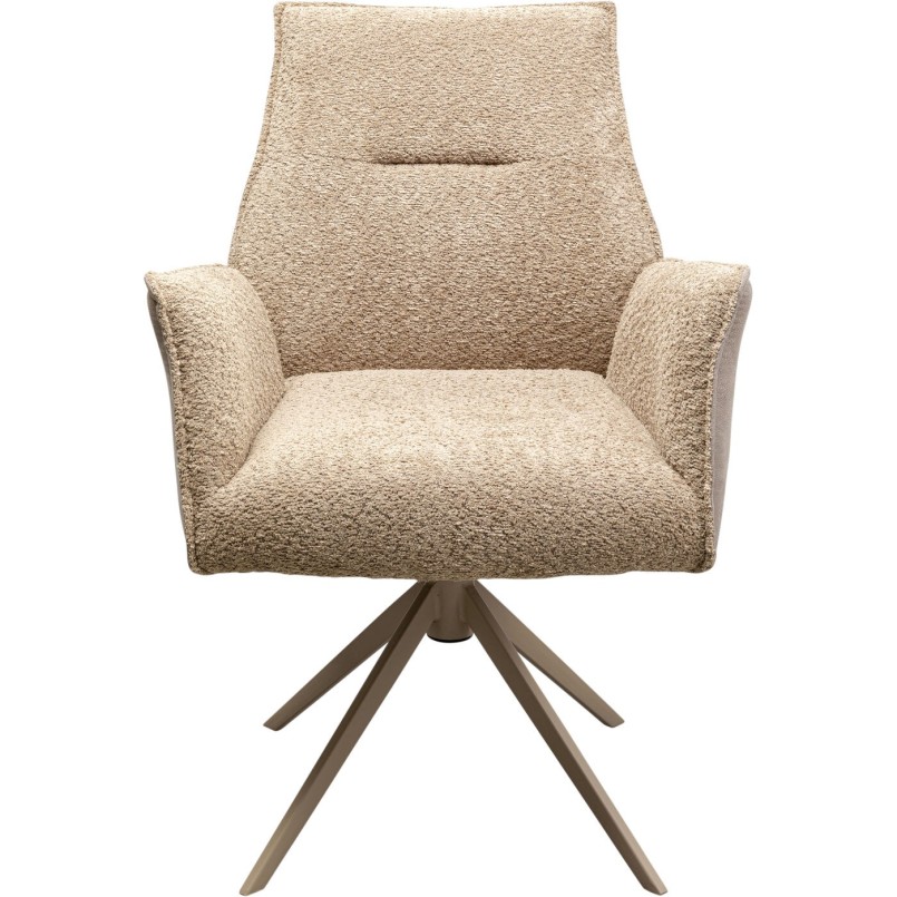 Chaise pivotante à acc. Liverpool Greige