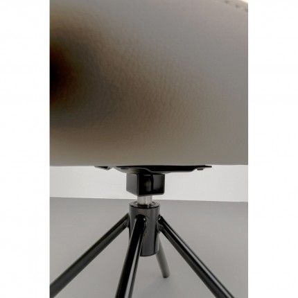 Draaistoel met armleuningen Tasty taupe Kare Design