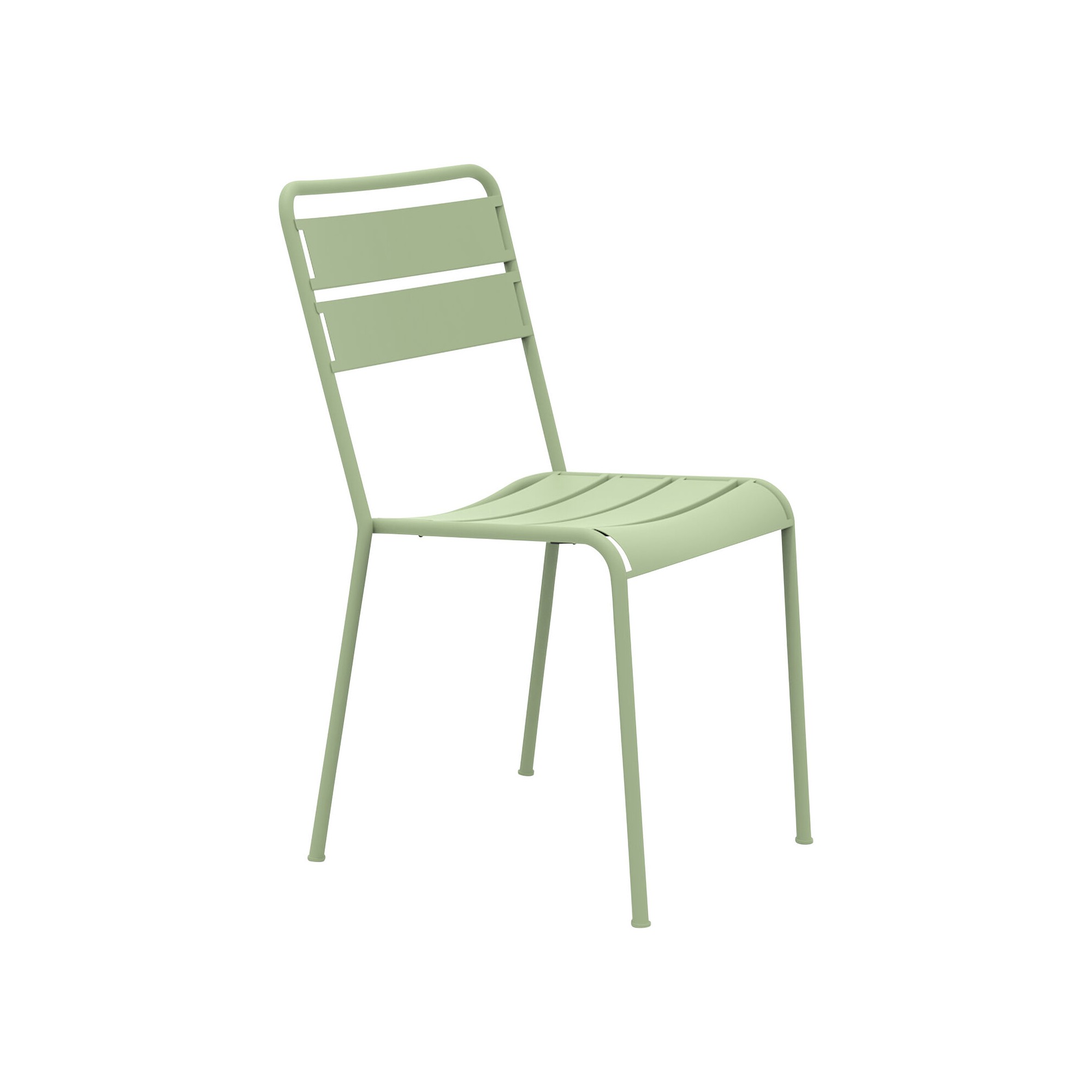 Chaise Twist vert menthe