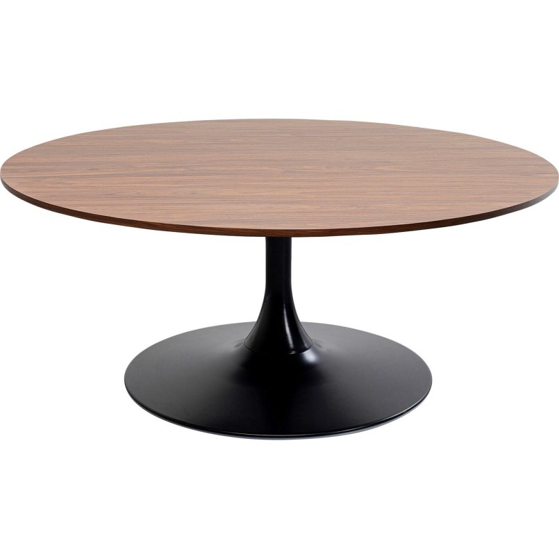 Walnoot en zwarte salontafel - Schickeria - Kare Design