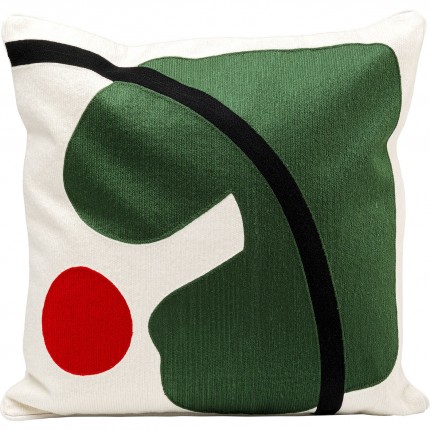 Kussen Art Line groen Kare Design