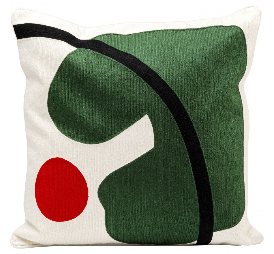 Kussen Art Line groen Kare Design