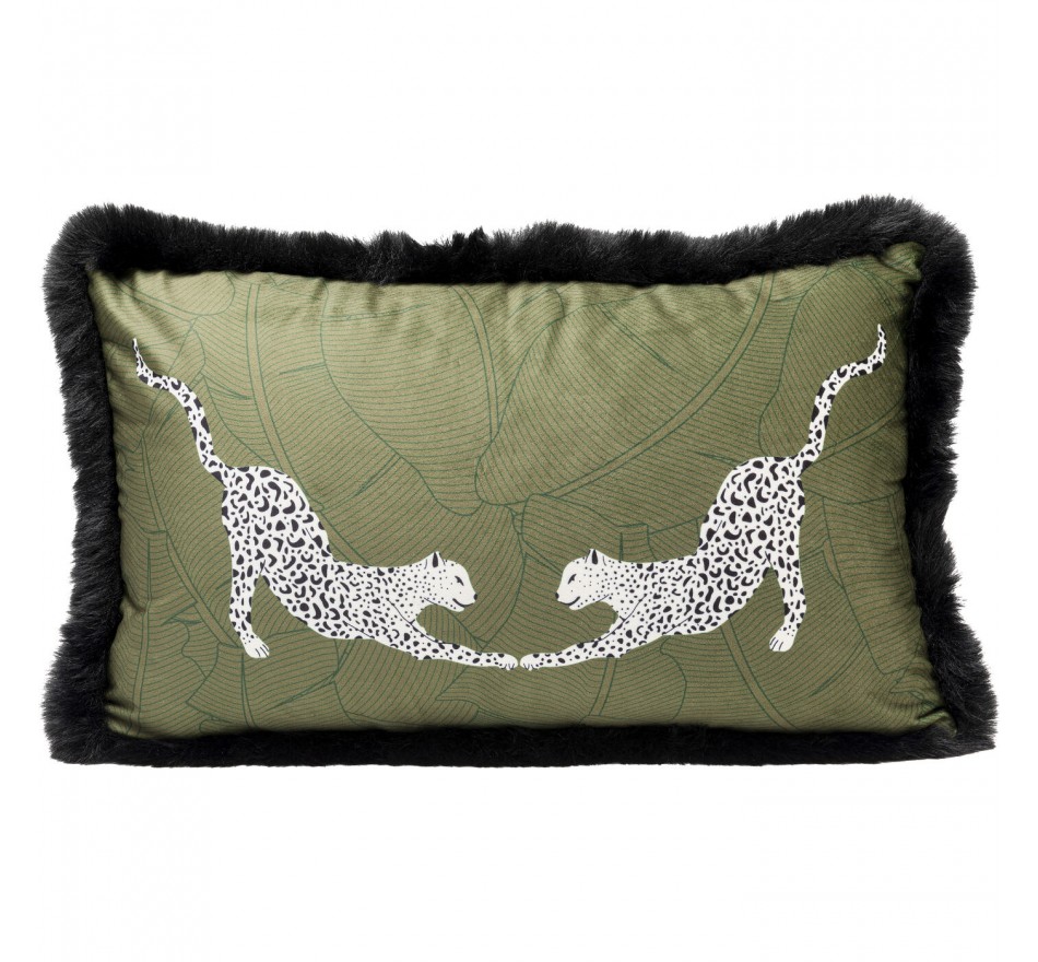 Kussen duo jachtluipaarden Kare Design