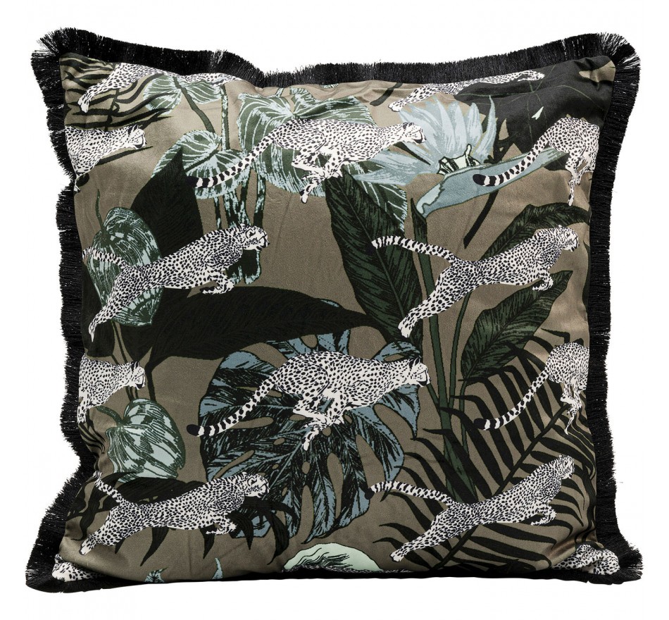 Kussen jungle jachtluipaarden Kare Design