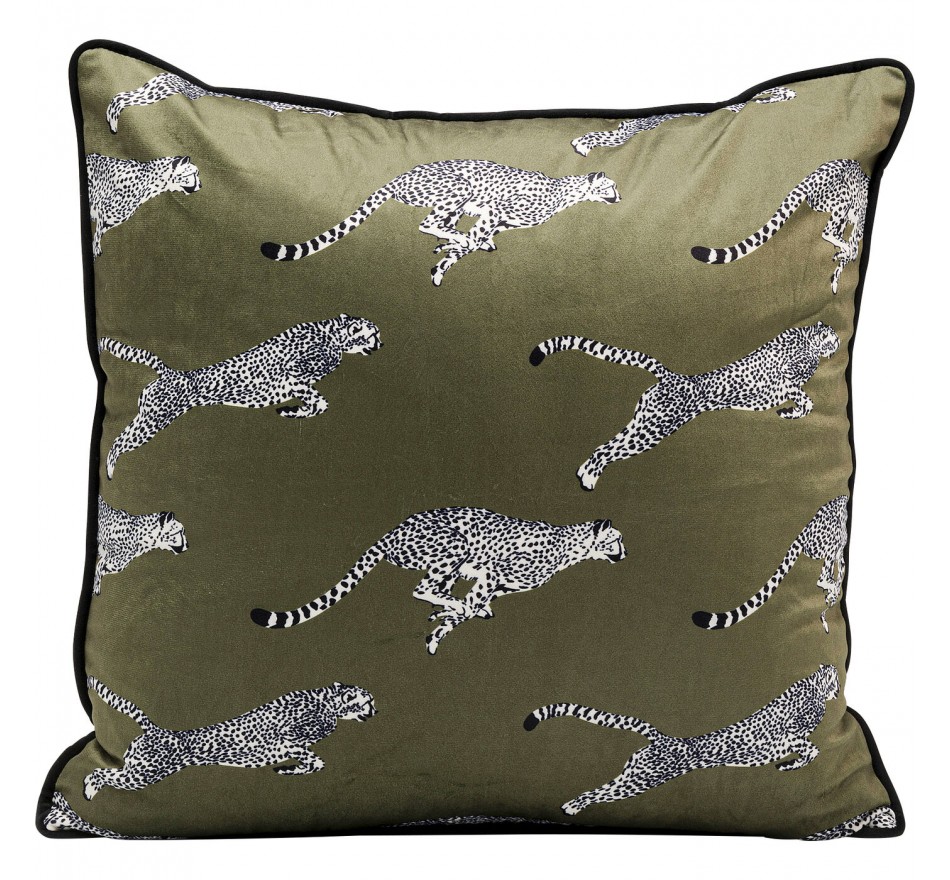 Kussen rennende jachtluipaarden Kare Design