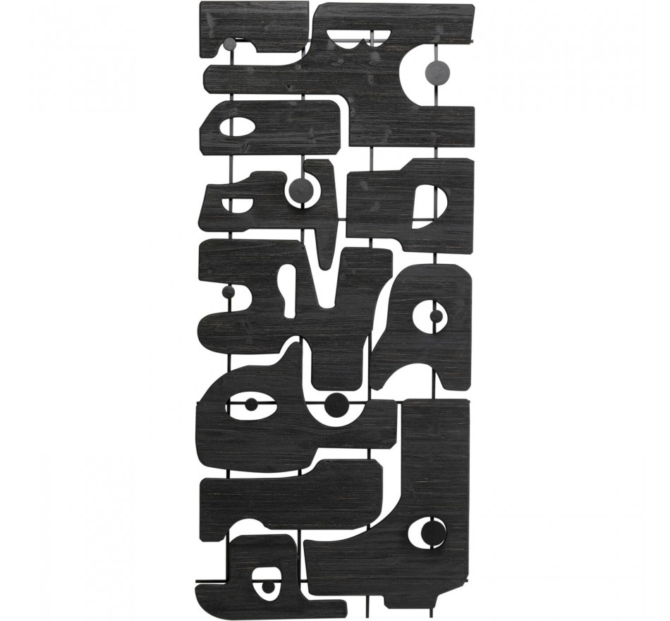 Wand Kapstok Art Shapes 200x89cm Kare Design