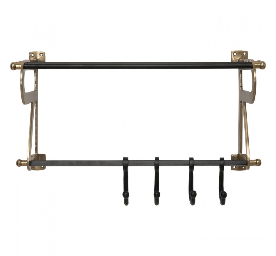 Wand Kapstok met plank Grandezza Kare Design