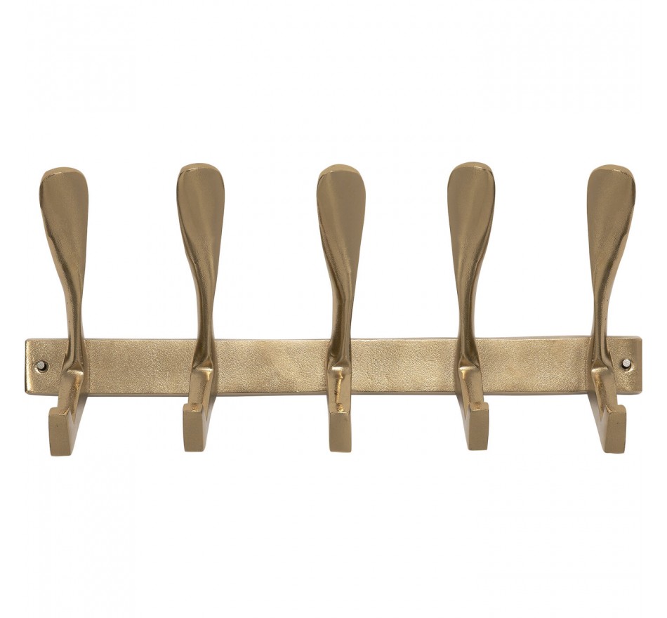 Wand Kapstok Spoon goud Kare Design