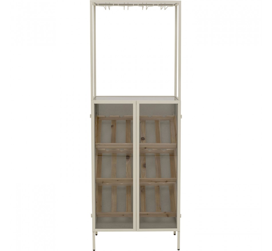 Porte-bouteilles Porto 170x60cm beige Kare Design