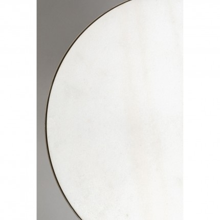 Bijzettafel Coney Ø30cm wit Kare Design