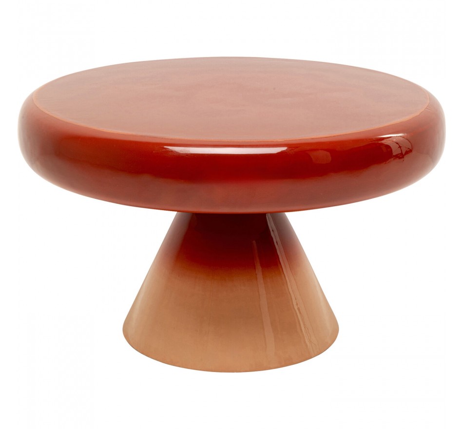 Salontafel Rici Ø60cm rood Kare Design