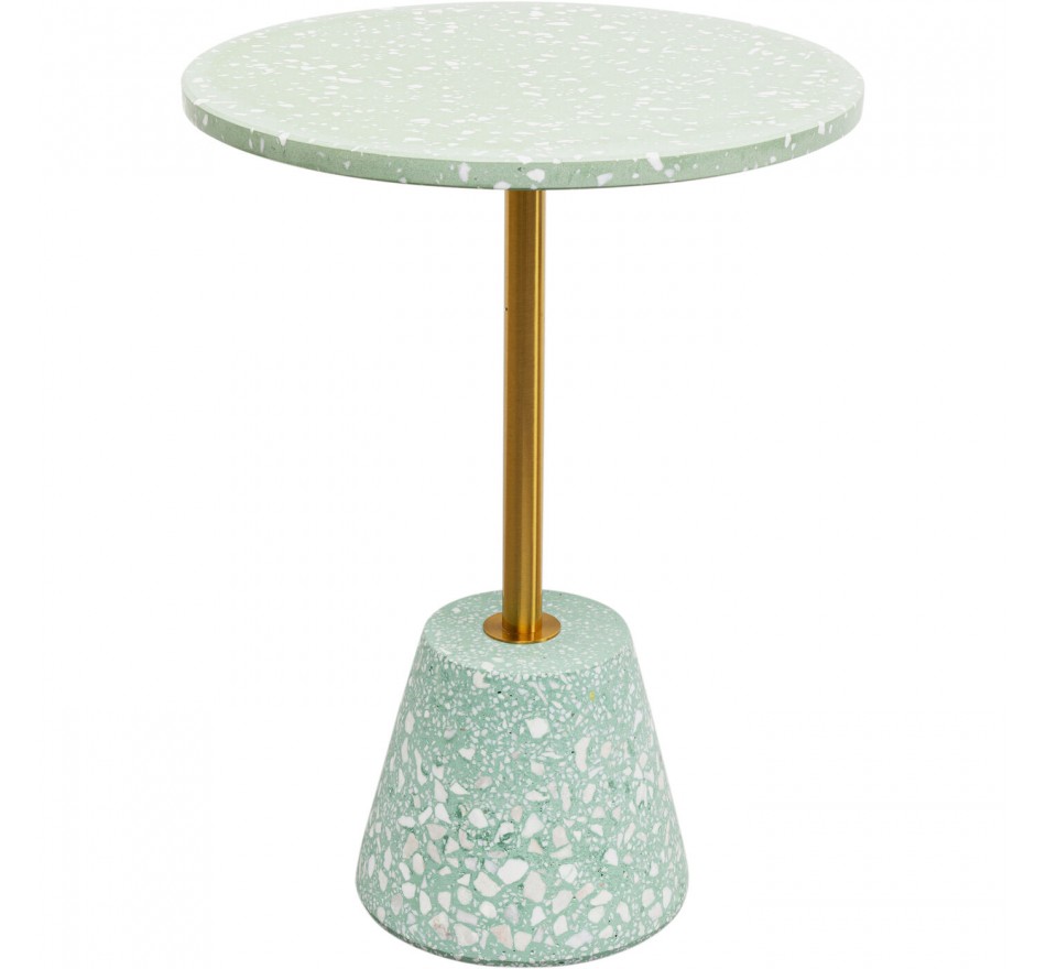 Bijzettafel Amore Ø40cm groen Kare Design