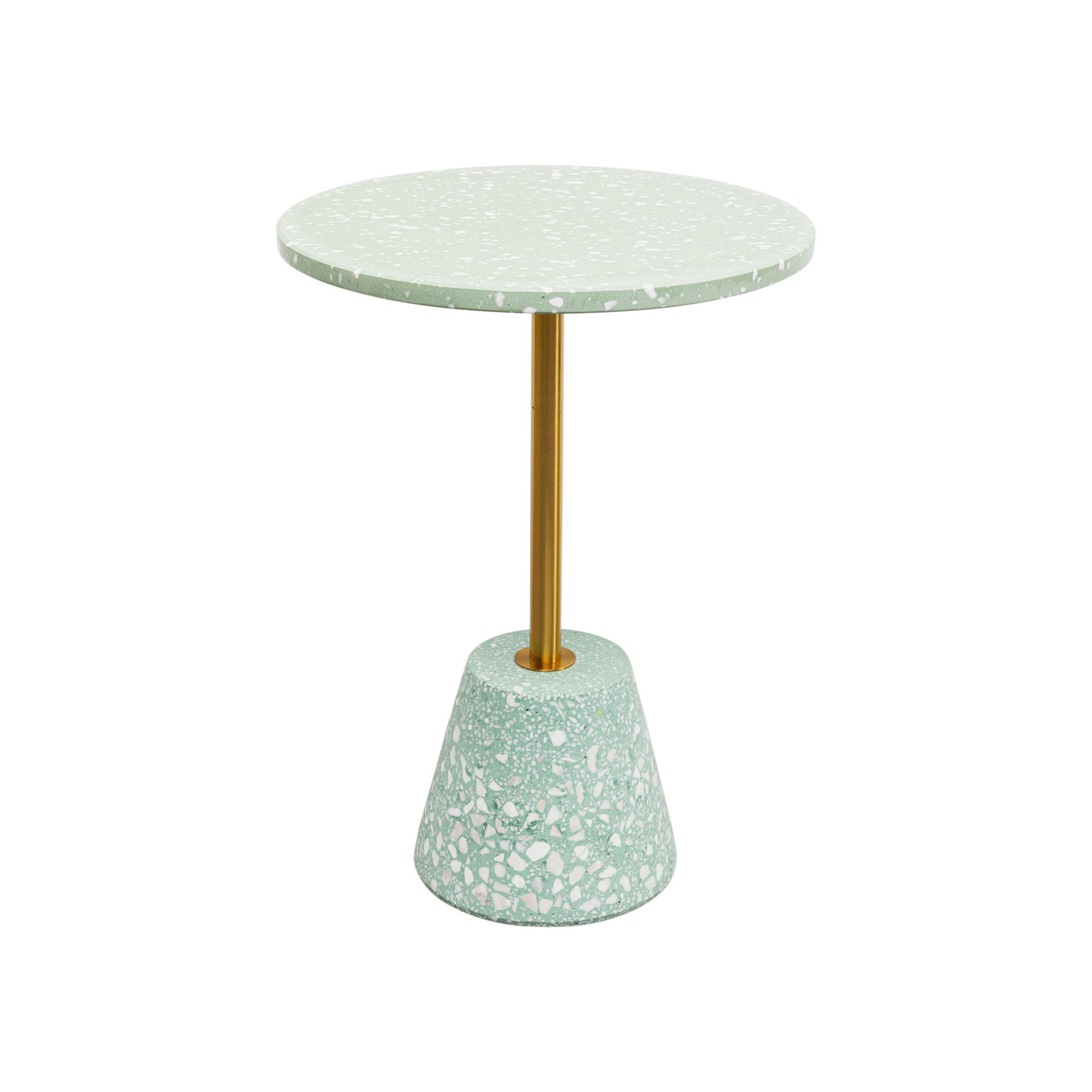Table d appoint Amore vert menthe Ø40cm