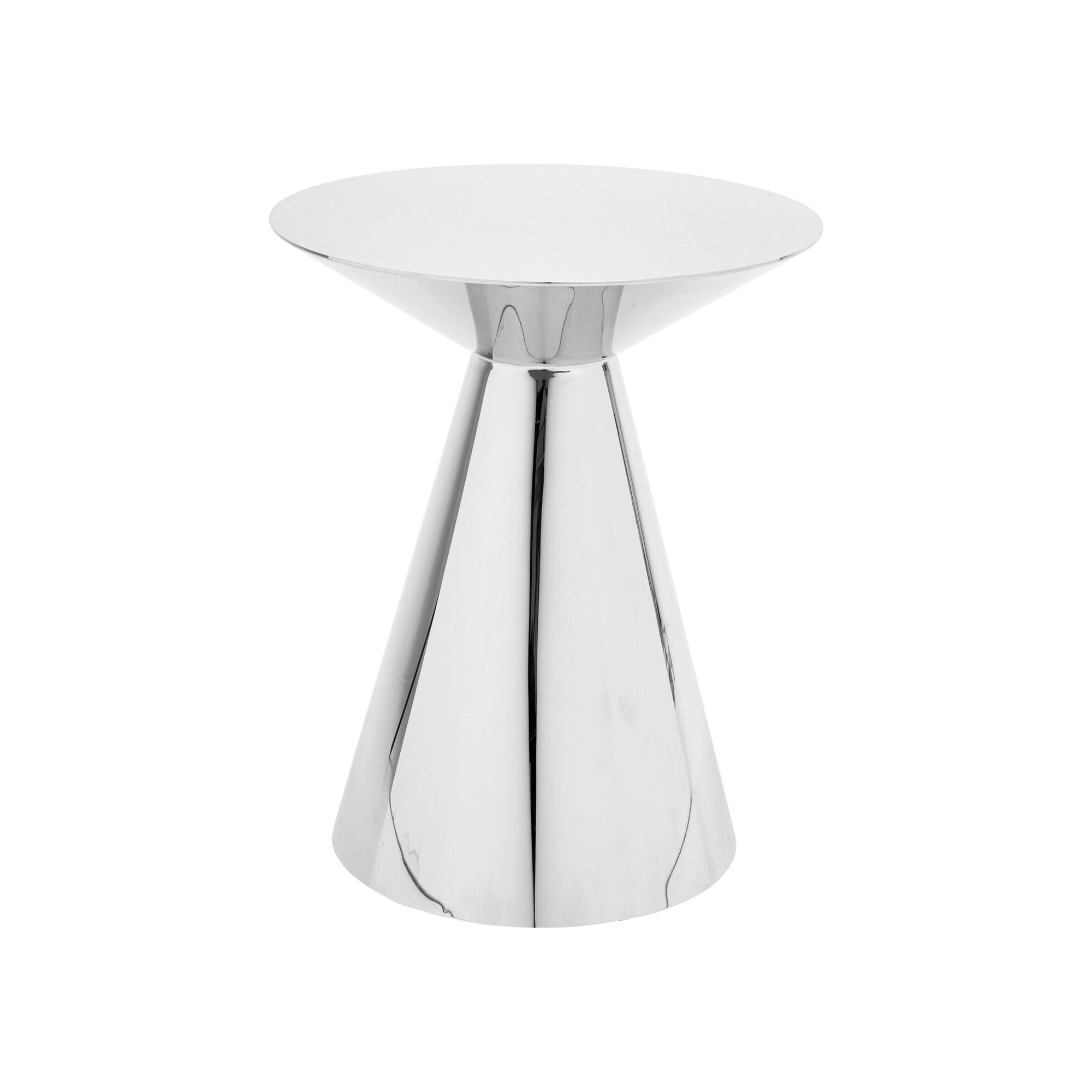 Table d appoint Mambo Chrome Ø45cm