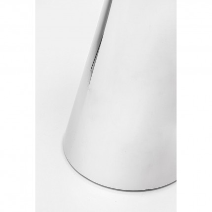 Bijzettafel Mambo Ø45cm chroom Kare Design