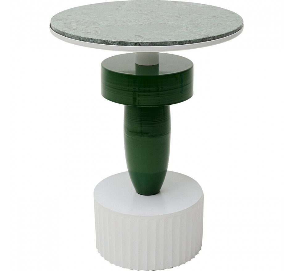 Bijzettafel Memphis Ø40cm groen Kare Design