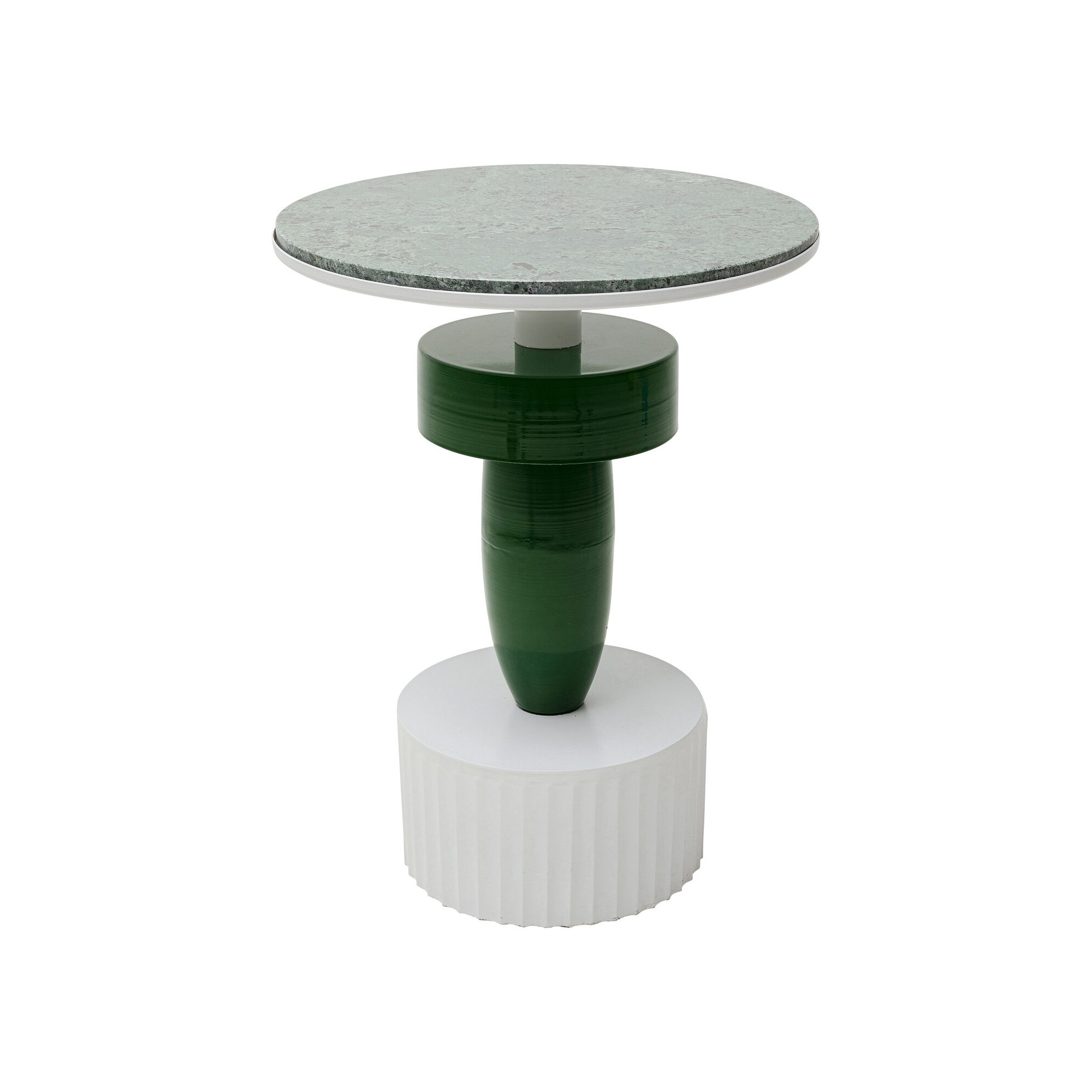 Table d appoint Memphis vert Ø40cm