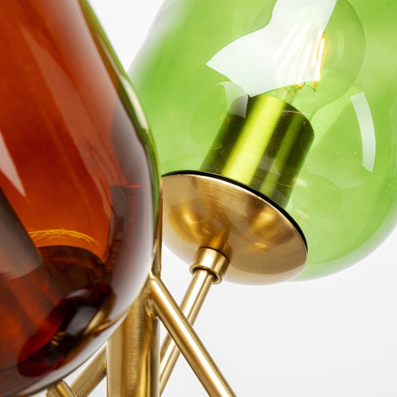 Retro floor lamp in multicolored glass - Balloon Dance - Kare Design